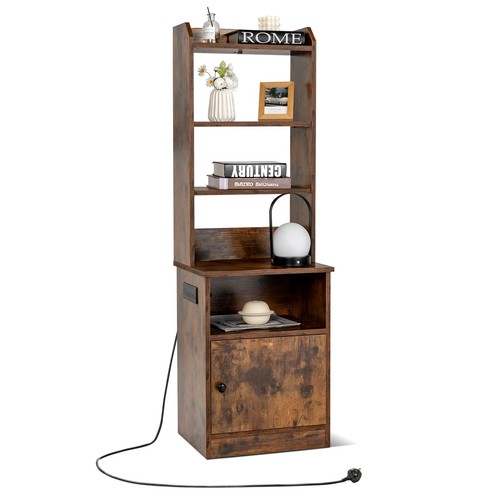 Bedside table with charging - bedside,