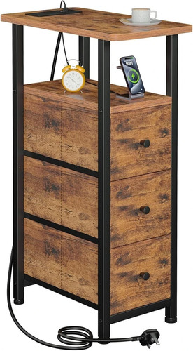 Slim narrow fabric drawers - 3,