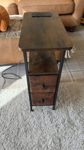 Narrow bedside table - narrow,