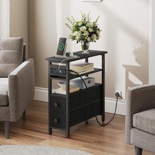 Side Table with Charging