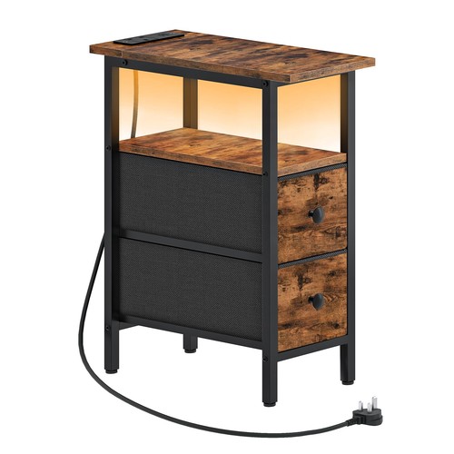 Slim bedside table - slim,