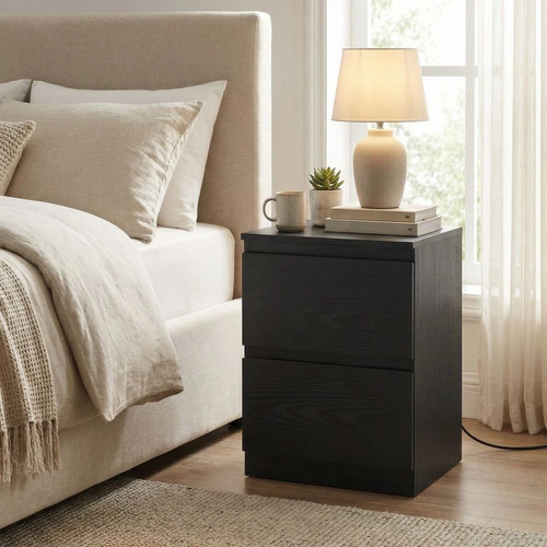Vasagle bedside table with - bedside,