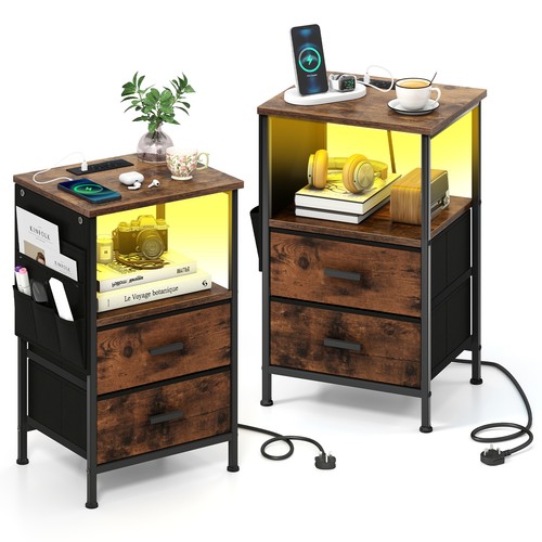 Bedroom nightstand end table - bedroom,