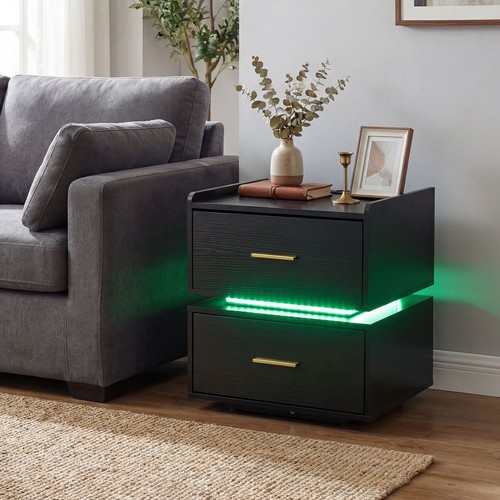 Bedside table with charging - bedside,