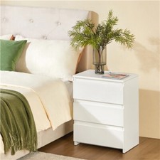 Bedside Table with Charging