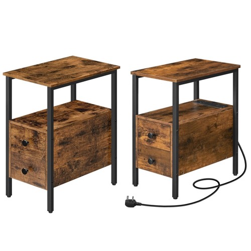 Hoobro side table bedside - table,