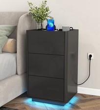 Side Table with Charging
