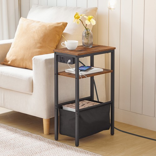 Hoobro side table - table, slim