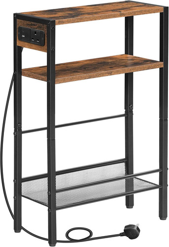 Slim side table with charging - slim,