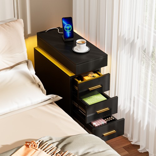 Led light bedside - table,, 3