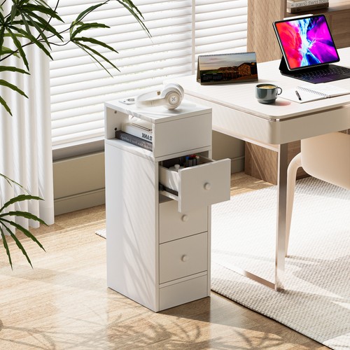 Narrow bedside table - narrow,