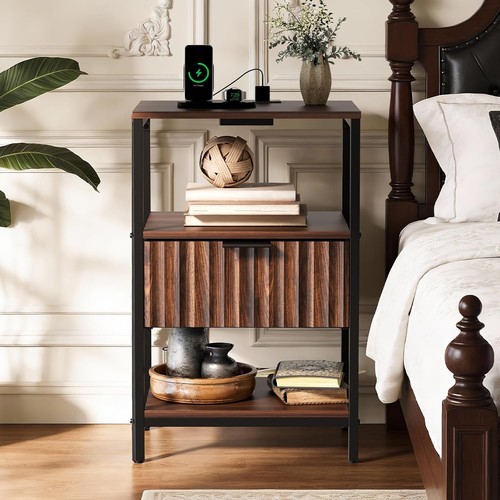 Bedside table drawers - table,