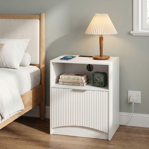 Bedside table with storage - bedside,