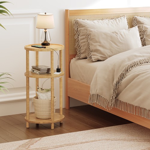 Side table bedside - table, with