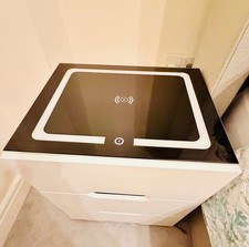 Bedside Table with Built In