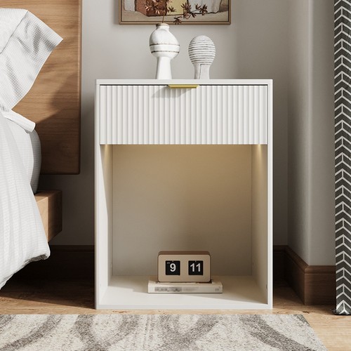 Modern bedside table - bedside,