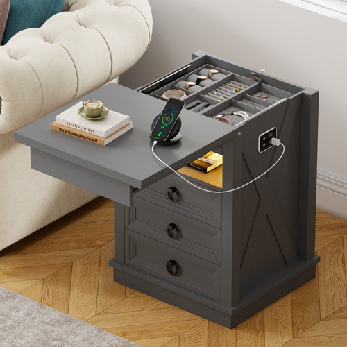 Bedside table cabinets with - bedside,