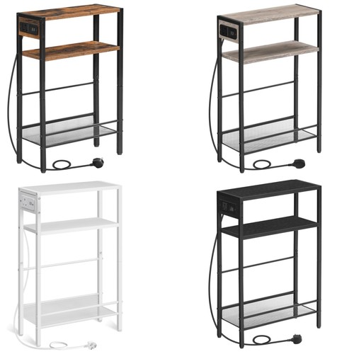 Hoobro bedside table side - table,
