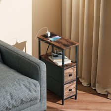 Side Table with Charging