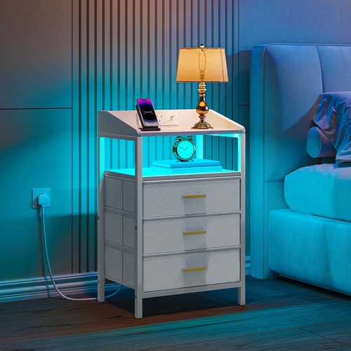 Hzuaneri bedside table with - hzuaneri,