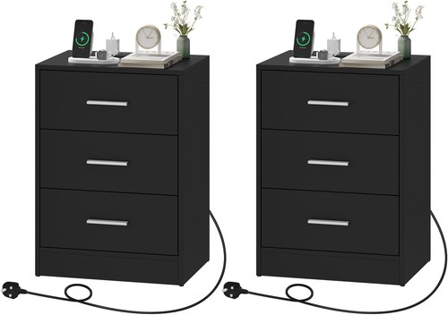 Woltu bedside tables set 2 - set,