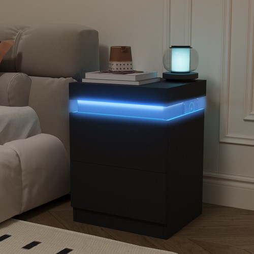 Led bedside table - bedside,