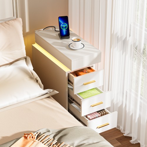 Nightstand slim led - slim, bedside