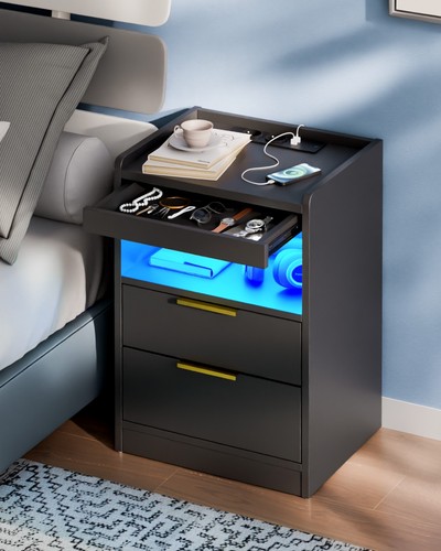 Mondeer led bedside - table, with