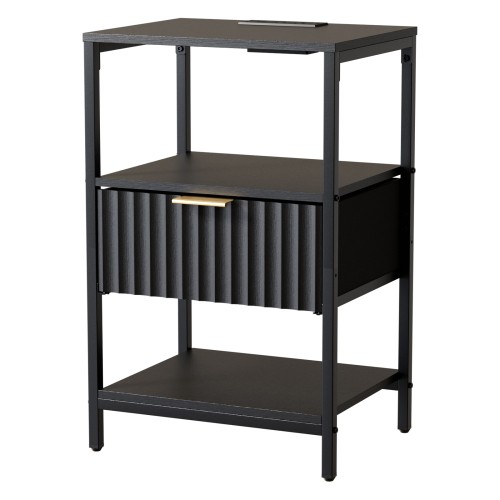 Bedside table with charging - bedside,