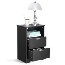 Bedside Table with 2 Drawer
