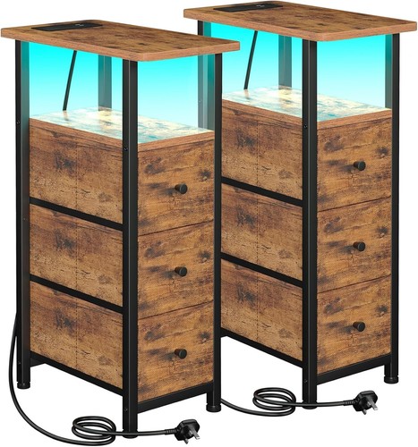Modren bedside table set - modren,