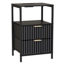 Bedside Table With Charging