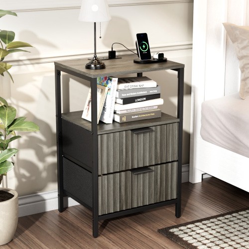 Bedside table drawers - table, 2