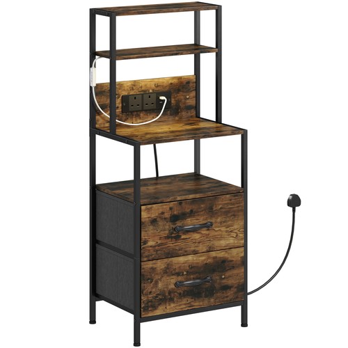 Bedside table charging - w/,