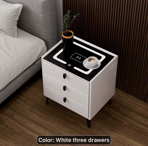 Smart nightstand with wireless - nightstand,