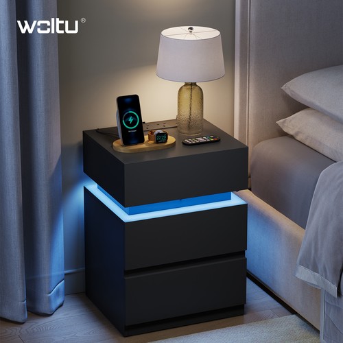 Woltu bedside table - woltu, nightstand