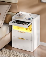 Mondeer LED Bedside Table with