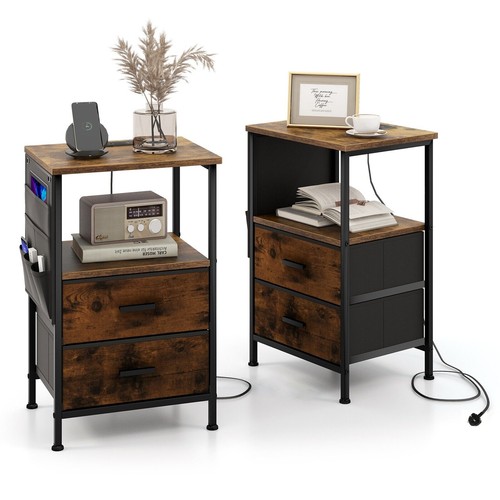 Set nightstand with - of, 2