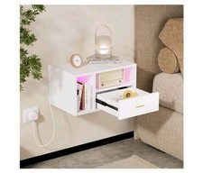 Floating Bedside Table with
