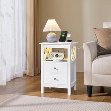 Yaheetech Bedside Table with