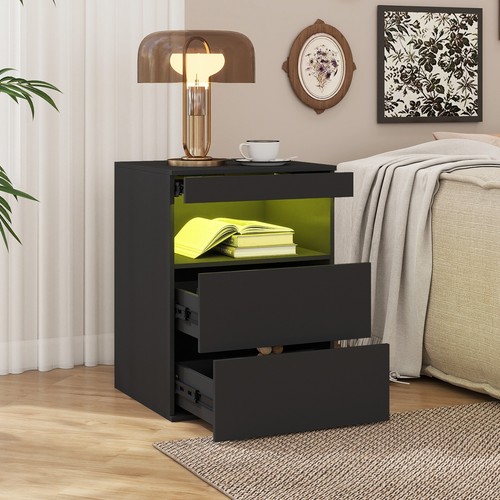 Led bedside table - led,